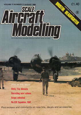 2sam8908/ Scale Aircraft Modelling   Vol. 11 No. 11   August 1989