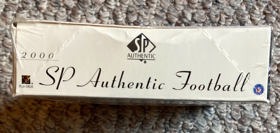 2000 Upper Deck SP Authentic Football Factory Sealed Hobby Box PLEASE