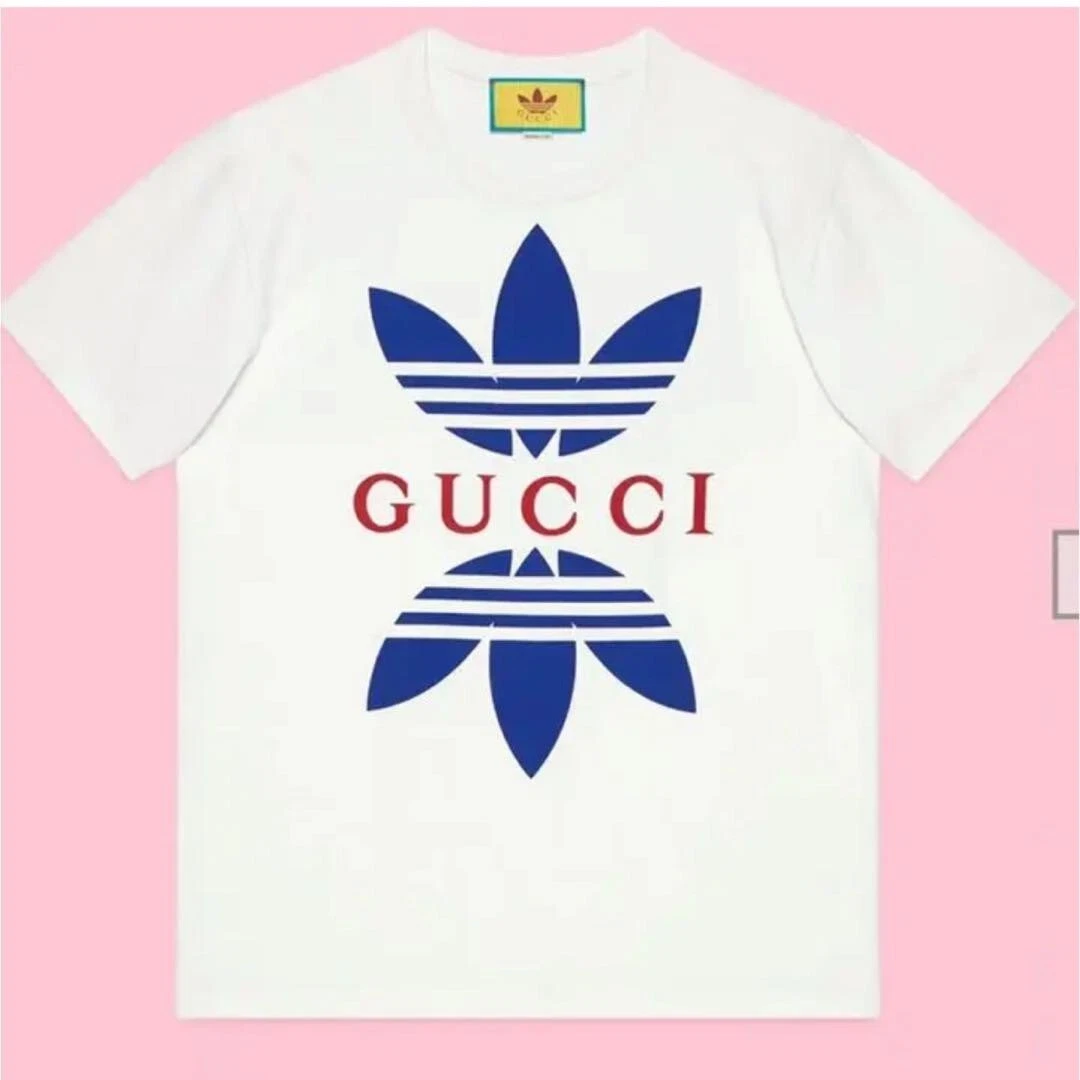 Rare Adidas x GUCCI Collaboration T shirt White M size Tagged