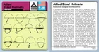 Allied Steel Helmets - 1939-45 - Military - WW2 Edito-Service SA 1977 Card