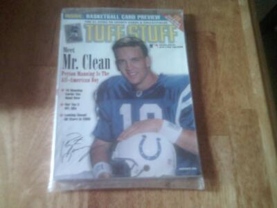 Tuff Stuff Magazine - Meet Mr. Clean Peyton Manning Nov 2000 Single ...