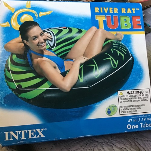 Intex River Rat Tube 47 inch Raft Pool 