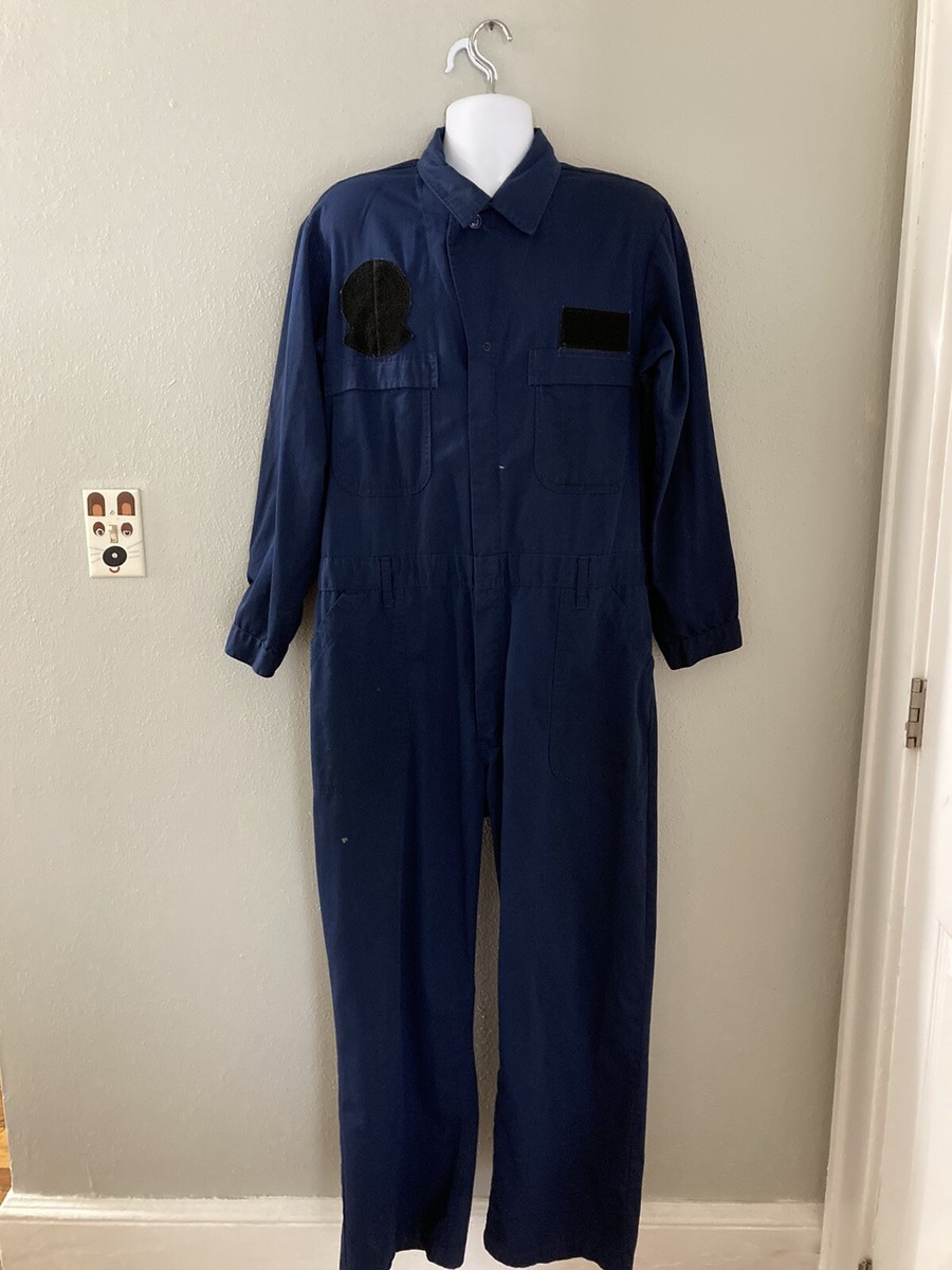 ジャケット・アウター 50s 60s m43 type civilian coveralls Vintage Blue Army Field Jumpsuit Utility Coveralls Mens 46R