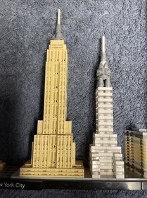 LEGO Architecture 21028 New York City 100% Complete Good Condition