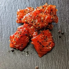 Smoked Salmon Nuggets Wild Caught Canadian Sockeye Salmon Seafood Fish Gift