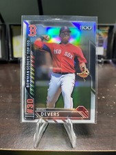 2016 Rafael Devers Bowman Chrome Bowman Scouts Top 100 #BTP30 Refractor Giants