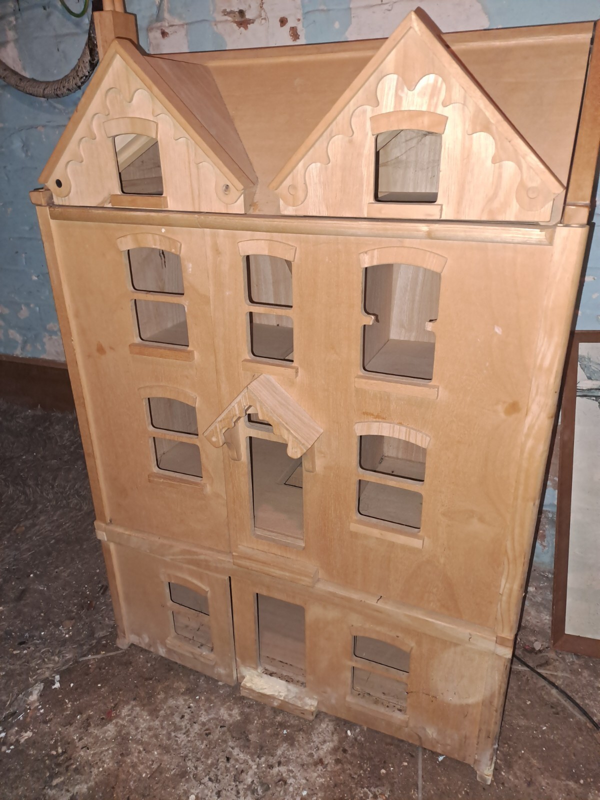 large wooden dolls house used eBay