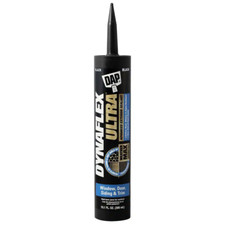 DYNAFLEX ULTRA 10.1 Oz. Black Advanced Exterior Window Door And Siding Sealant