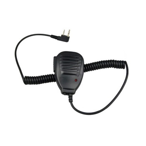 2-Pin Handheld Radio Speaker Hand Mic Microphone For BaoFeng/Pofung UV-5R UV-82L - Zdjęcie 2 z 10