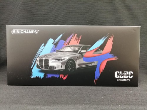 Minichamps Bmw M4 2020 Gray Metallic 1/18 Scale Mini Car - Picture 9 of 12
