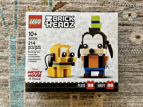 Lego 40378 Brickheadz Pluto and Goofy Disney (New Sealed)
