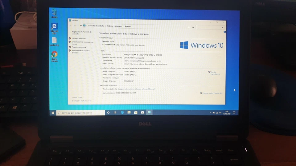 Dell Latitude E5270 · i5-6300U · 8GB · 256GB, foto 4 di 4