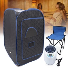 Portable Big Size Personal Home Spa Steam Sauna with Remote/Machine/Chair