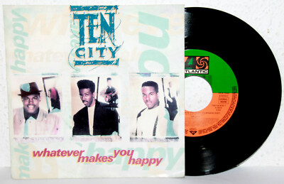 7'' Vinyl - TEN CITY - Whatever Makes You Happy