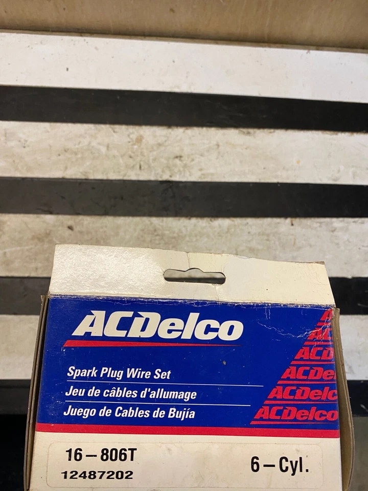 Cables de bujía Acdelco como nuevos OEM Dodge Chrysler Plymouth 87-95 3.0 16-806t Foto 2 de 2