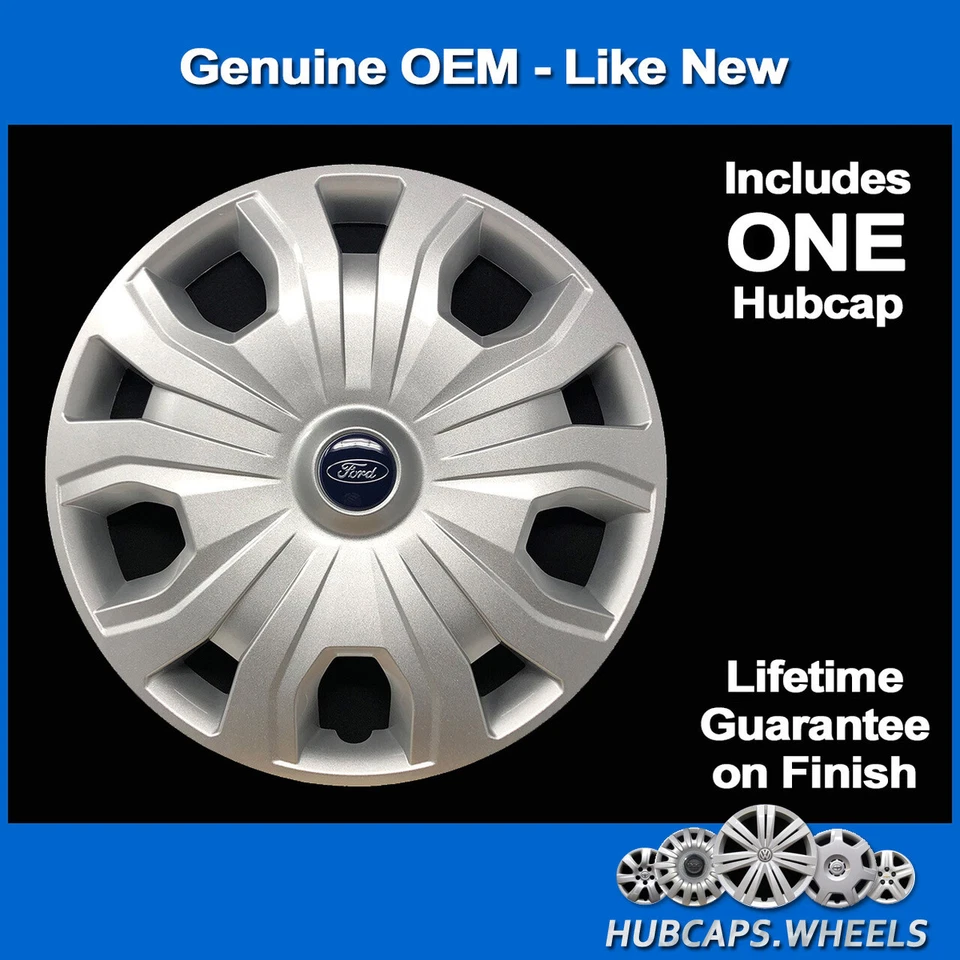 Tapacubos para camioneta Ford Transit Connect 2019-2023 - cubierta de rueda de 16 pulgadas de fábrica OEM Foto 2 de 4