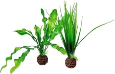 Oase Biorb Easy Plant Set Winter green Small 7" Weighted plastic aquarium bio