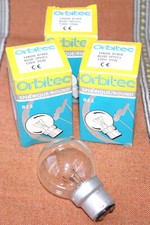 3 ampoules 130V 15W Orbitec culot B22