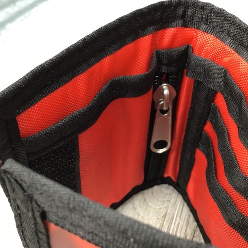 RZ-DZ Star Wars 3D Tri Fold Touch Fasten Wallet Red Black Trim - Picture 8 of 9
