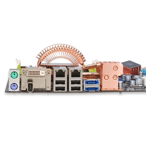 MSI K9N2 Diamond MS-7375 Socket AM2+/AM2 NVIDIA nForce 780a SLI ATX Motherboard - Image 2 of 4