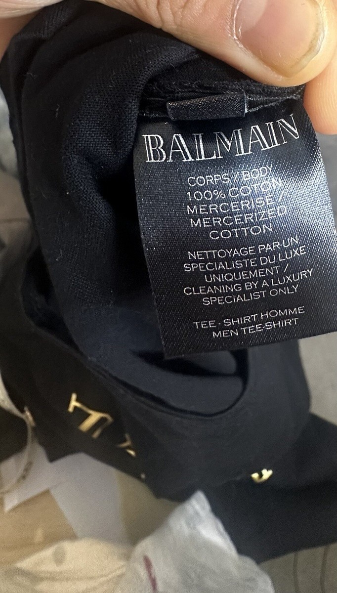 balmain t shirt womens