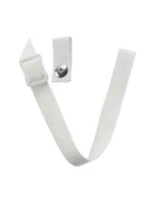 Bauer Hockey Helmet Sling Style Chin Strap | White Hockey Chinstrap Floater Loop