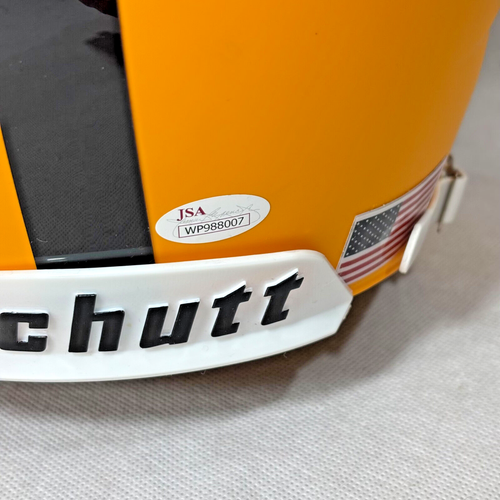 Casco réplica JuJu Smith-Schuster firmado Pittsburgh Steelers Schutt JSA con caja - Imagen 10 de 24