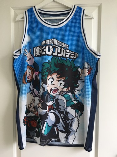 Bioworld My Hero Academia Sublimated Characters Basketball Jersey