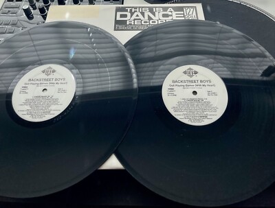 Backstreet Boys   Quit Playing Games OG 1997 PROMO 2X12  in OG Cover VG+/VG