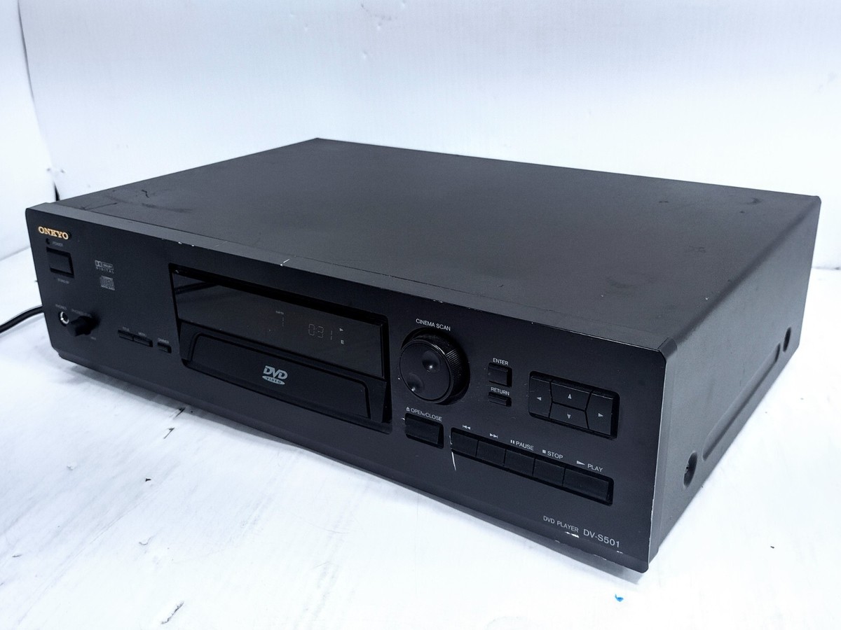 onkyo dv-s501 DVD Player no remote tested | eBay
