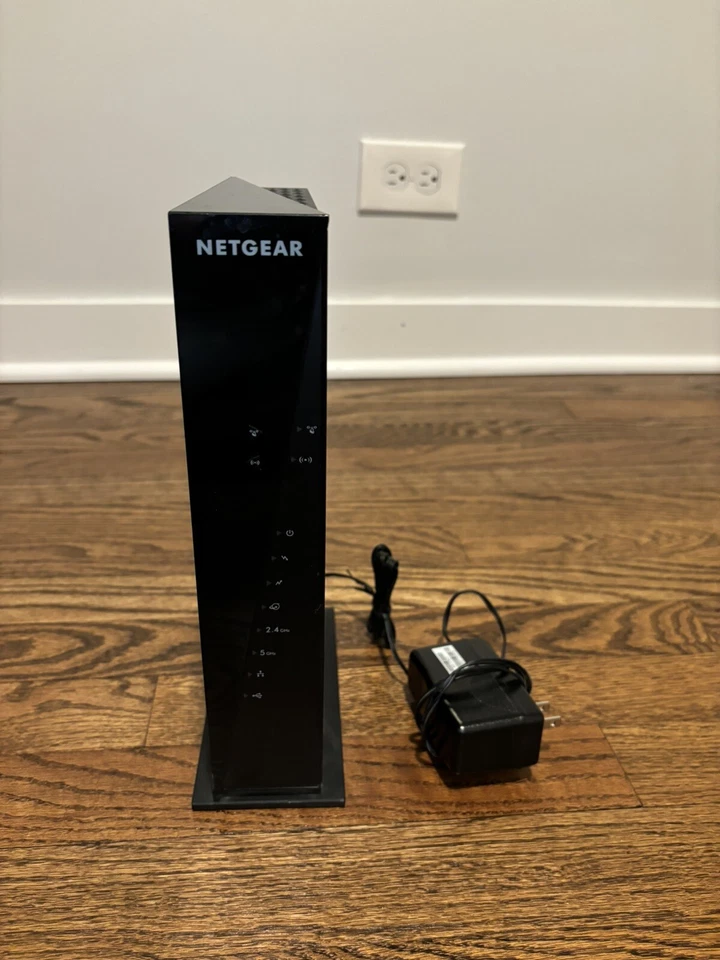 Netgear Wi-Fi Cable Modem Router C6300 AC1750, Dual Band Gigabit, In Black Color Foto 2 de 4