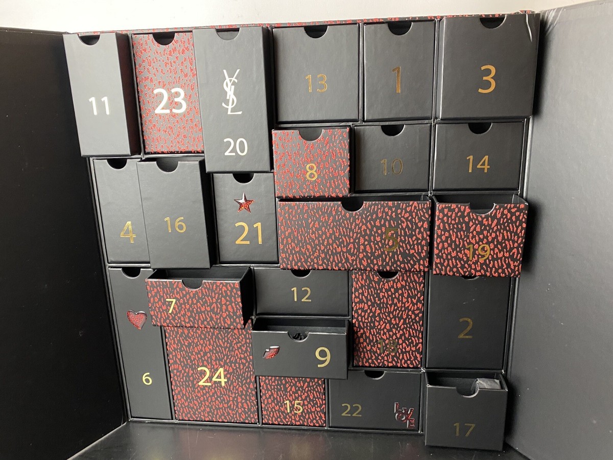 calendar advent yves saint laurent