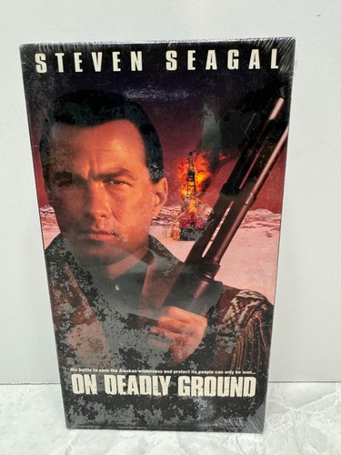 NEW Steven Seagal 3 VHS On Deadly Ground Fire Down Below Marked for Death - Picture 6 of 11
