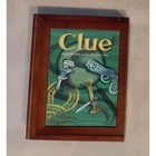 Parker Brothers Vintage Game Collection Clue Bookshelf Wooden Box Edition 2005