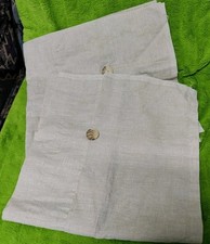 Two Cream Window Valances 60" X 15" Curtains