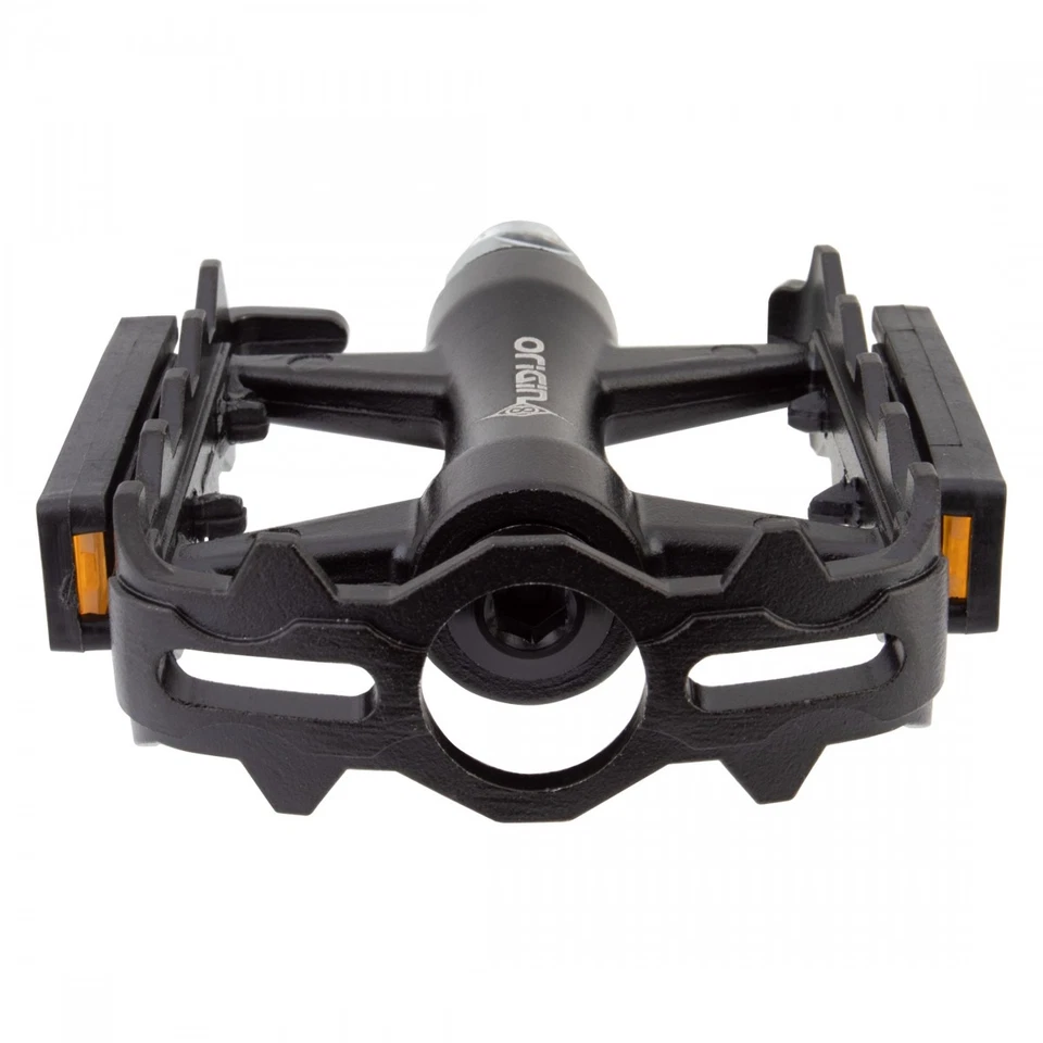 Origin8 Classique Pro Alloy Cage Pedals with Reflectors, Sealed Bearings, 9/16" - Image 2 of 4