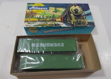 Kit contenedor Athearn 5747 escala HO Evergreen 40 pies (juego de 2) | Zustand: New