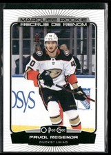 2022-23 O-Pee-Chee Pavol Regenda RC #580 Anaheim Ducks