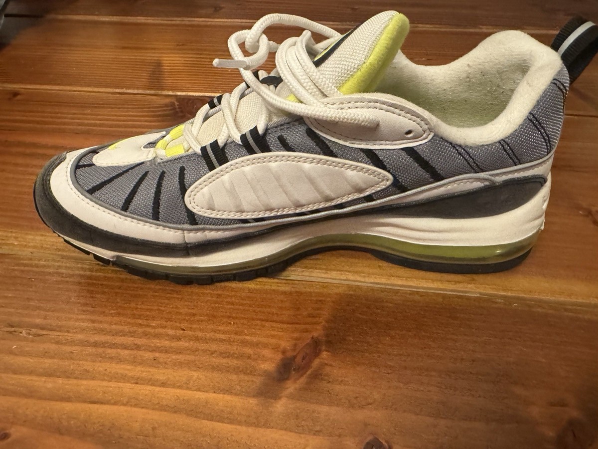 Nike Air Max 98 Cool Grey Volt Size 8 Nike Air max 98 cool grey volt | Grailed main image 3