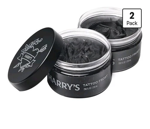 2pk Harry's Tattoo Frost - Tattoo Aftercare Gel for Light Hydration & Cooling - product listing photo