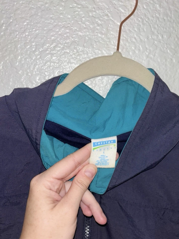 Vintage Cheetah Brand Large Jacket – Retro Outerwear - Image 3 of 4