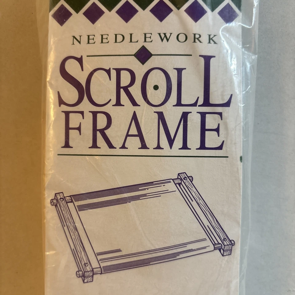 Homecrafters Needlework Scroll Frame 4"x8" New/Packaged - Image 2 of 4