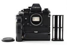  MINT Canon New F-1 AE Finder 35mm SLR Film Camera Body Motor Drive From JAPAN
