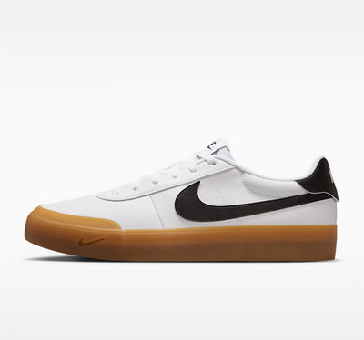Nike Court Shot White Gum Light Brown Black Retro Sneakers FQ8146 112 Mens (G)