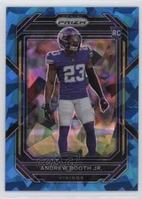 2022 Panini Prizm Rookies Blue Ice Prizm 76/99 Andrew Booth Jr #387 nd3