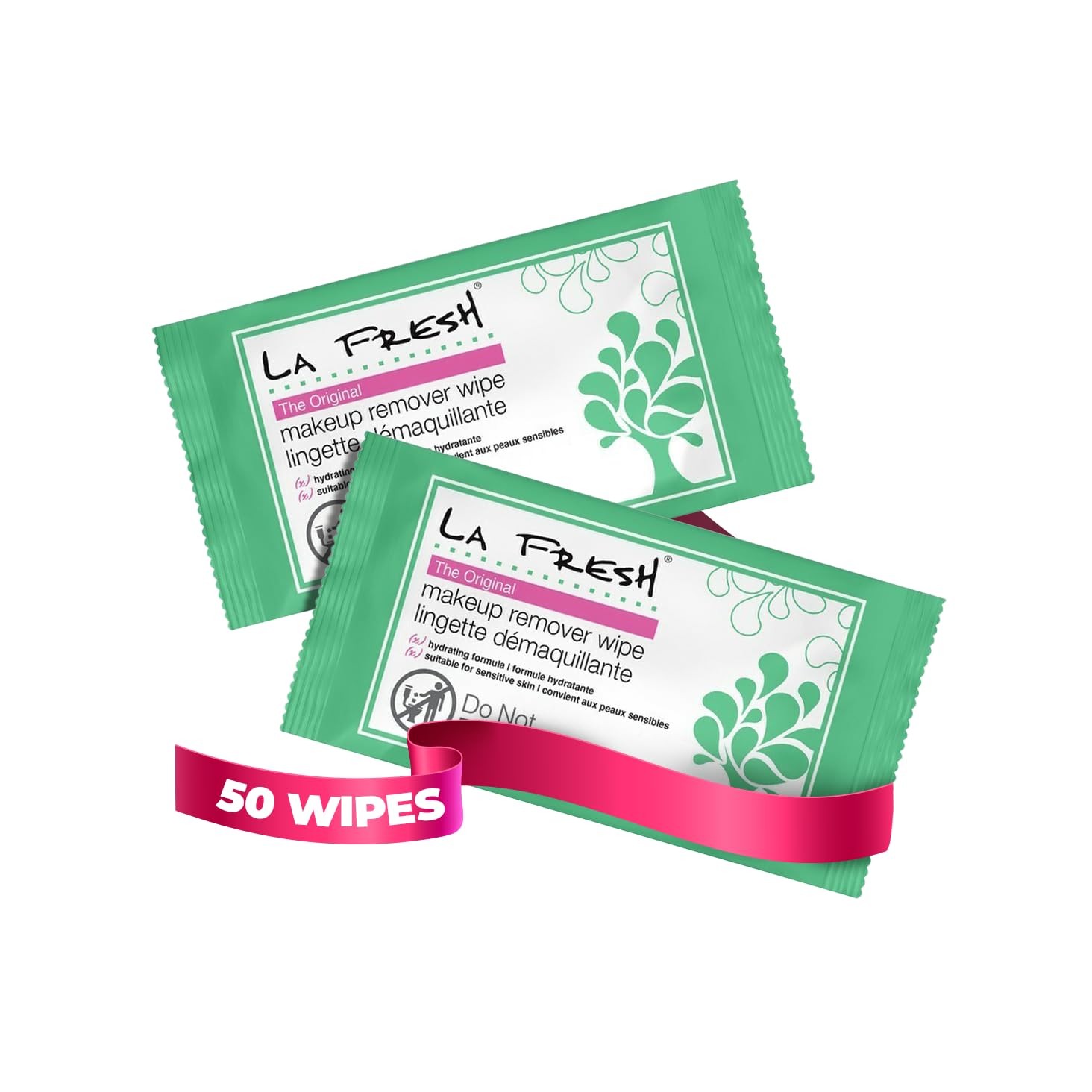 Vitamin E Infused Makeup Remover Wipes for Face and Eyes-image