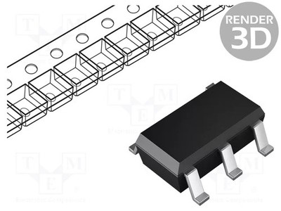 CMOS Puffer,Übersetzer 1,1÷3,6VDC TSSOP5 IC: digital SMD Ch: 1