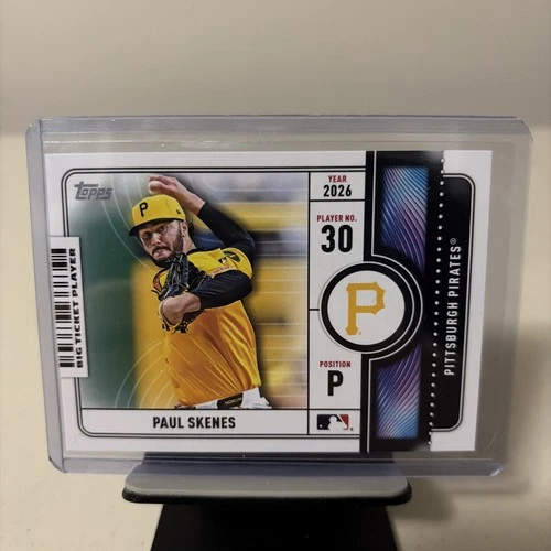 2026 TOPPS SERIES 1 #BTP-14 - PAUL SKENES - ADMIT ONE