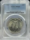 1947 50c PCGS MS 65 ~ SILVER WALKING LIBERTY HALF DOLLAR