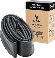 26" Heavy Duty Bike Tube 26x1.75/2.25 AV32mm Bicycle Tube 26 Bike Inner Tube Com